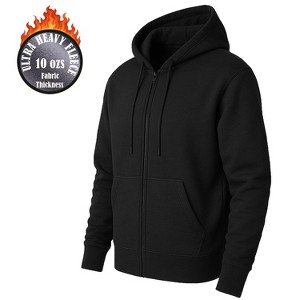 Blue Ice Men's Super Heavyweight Fleece Lined Full-Zip Hoodie - 1 of 3