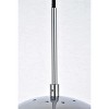 Elegant Lighting Eclipse 1 Light Chrome Pendant With Frosted White Glass - 4 of 4