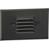 Progress Lighting, Louvered Step Light, 1 Light, Wall Light, Brushed Nickel, No Shade, Material: Steel, Finish Color: Antique Bronze - 2 of 3