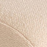 conch shell fabric/polished brass frame