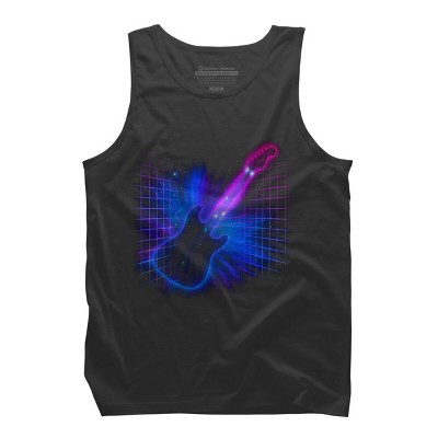 Men's Design By Humans Retro Rock By NeonDreamDesigns Tank Top