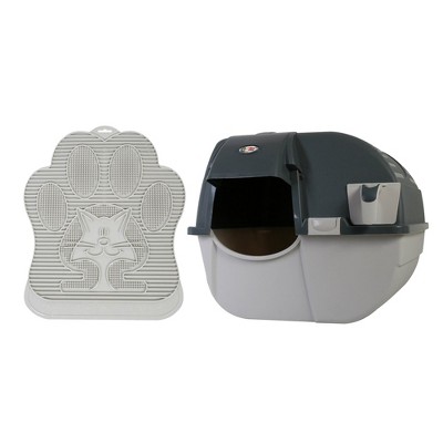 omega paw self cleaning litter box youtube