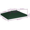 vidaXL Gazebo Top Cover Green Polyester with PVC coating 13.1 x 9.8 ft - 2 of 4