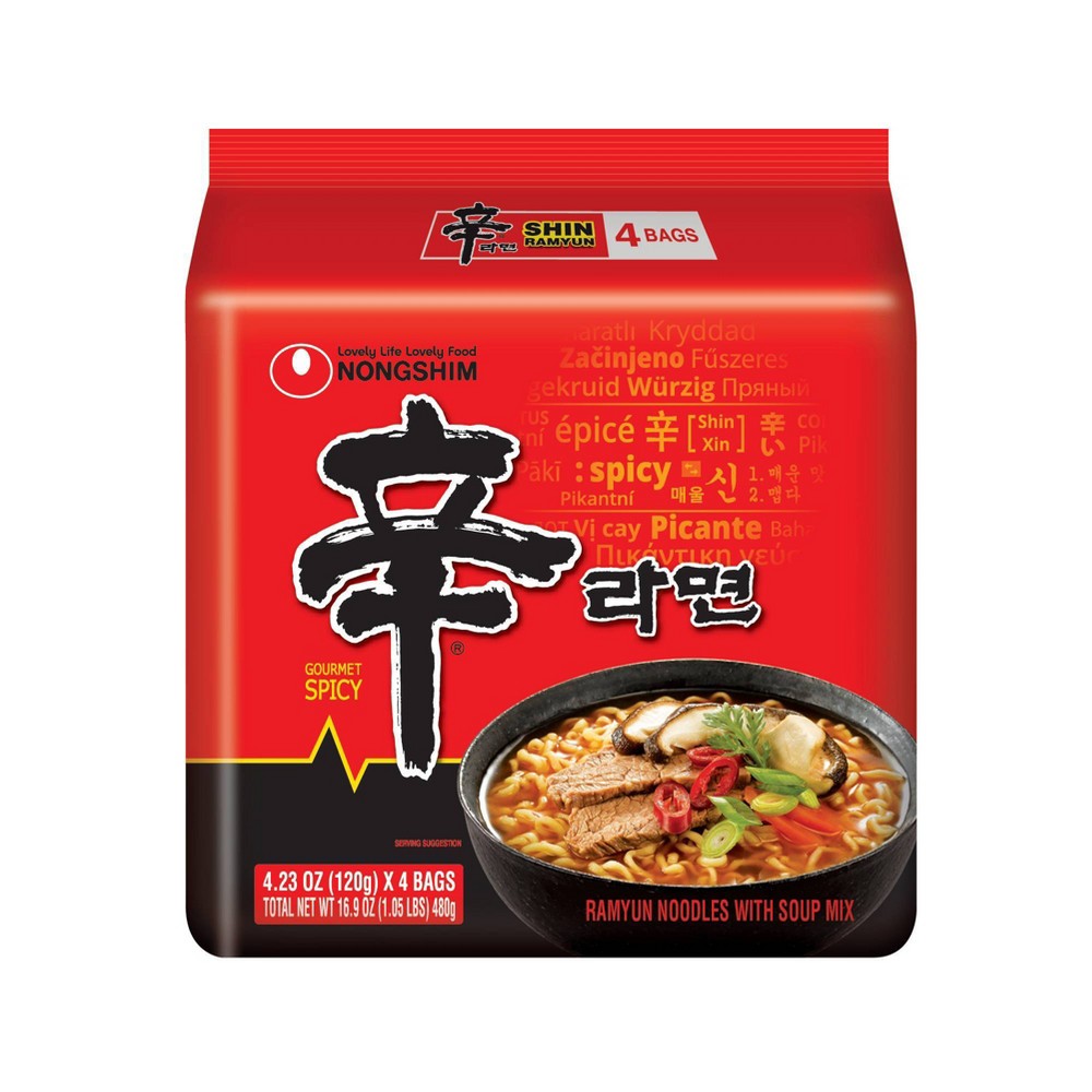 UPC 031146022861 - Nongshim Shin Ramyun Spicy Beef Ramen