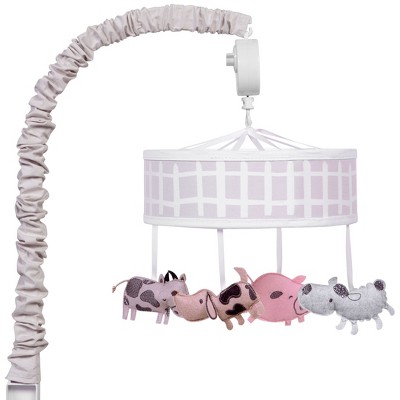 Trend Lab Musical Nursery Crib Mobile - Farm Stack