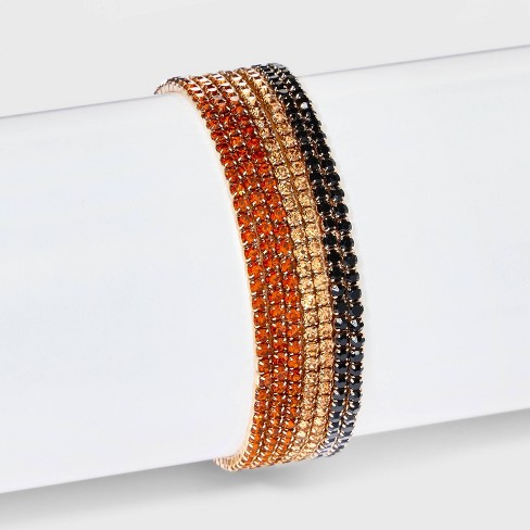 Multi-Strand Cup Chain Stretch Bracelet - A New Day™ - image 1 of 2