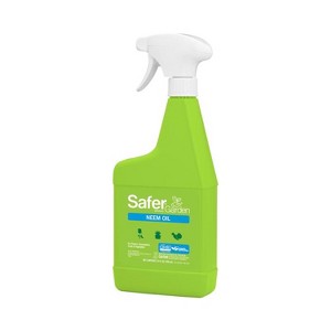Safer Brand Organic Insect Killer, Neem Oil, Liquid - Case of 6 - 24 fl oz - 1 of 4