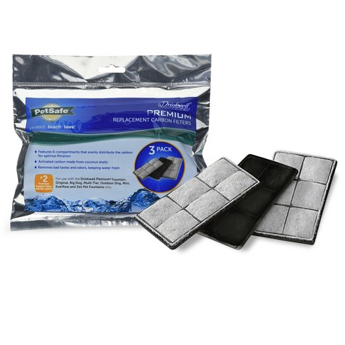 Charcoal filters for 2024 petsafe drinkwell fountains