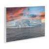 Stupell Industries Sunset over Frozen Iceberg Wall Plaque Art - 2 of 4