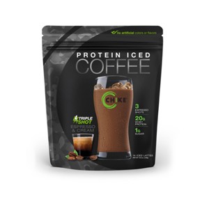 Chike Triple Shot Protein Iced Coffee Powder - Espresso & Cream - 15.8oz - 1 of 2