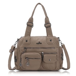 Generic Large Purses for Women Multi Pocket Hobo Handbag Ladies Tote Satchel Bag - 1 of 4