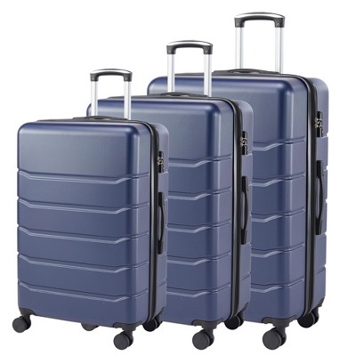 YONWAY 3 Piece Luggage Set, Expandable Hardside Carry-On Luggage, with TSA lock & Spinner Wheels, for Travel