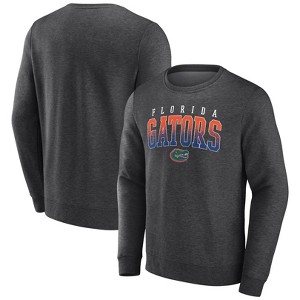 NCAA Florida Gators Men's Crew Neck Fleece Gray Sweatshirt - 1 of 3