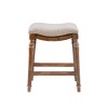 Brayden Big and Tall Backless Wood Counter Height Barstool - Powell - image 3 of 4