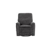 Polyester Swivel Recliner with Chrome Lever and Heavy-Duty 360 lbs Mechanism - 3 of 4