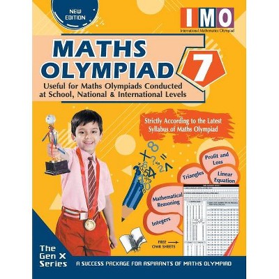 International Maths Olympiad - Class 7 (With OMR Sheets) - by  Prasoon Kumar (Paperback)