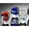 SPI Home Mini Jellyfish Figurines – Set of 12 Handcrafted Glass Sculptures, 6 Assorted Colors, Small Coastal Accents for Home or Office - 2 of 3