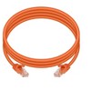 Monoprice Cat5e Ethernet Patch Cable - 7 Feet - Orange | Network Internet Cord - Snagless RJ45, Stranded, 350Mhz, UTP, Pure Bare Copper Wire, 24AWG - - 4 of 4