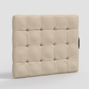 Twin Ryan Tufted Stick-on-the-Wall Dorm Headboard - Threshold™ - 1 of 4