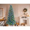 GE 9-ft Pre-lit Just Cut Pre-Lit LED Richmond Fir Artificial Christmas Tree - 2 of 3
