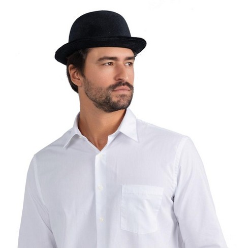 Black cheap derby hat