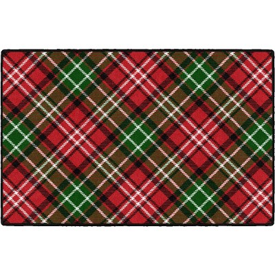 Brumlow Mills Christmas Plaid Area Rug, 30" x 46"
