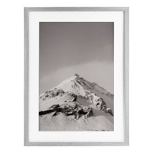 Stupell Industries Icy Mountain Peak Iceland Framed Print Under Glass Art - 1 of 4