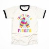 Simply Sage Market Party Like A Pinata Ringer Tee - 2 of 4