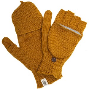 Bryant Fingerless Gloves w/ Flap_Nirvanna Designs - 1 of 4