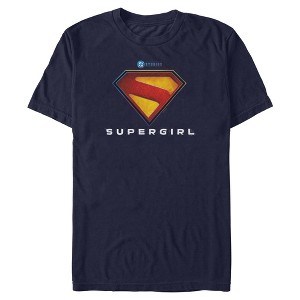 Mens Supergirl New Official Logo T Shirt - 1 of 4