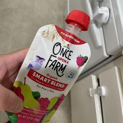 Once Upon A Farm Strawberry Overnight Oats - 4oz : Target