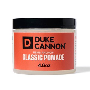 Duke Cannon Supply Co. News Anchor Classic Hair Pomade for Men - Strong Hold Light Shine - 4.6oz - 1 of 4