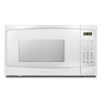 Oster 1.6 Cu.Ft Countertop Microwave Oven with 9 Convenient Cooking  Functions LED Lighting Push Button, Stainless Steel - Macy's