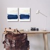 Stupell Industries Coastal Brushstrokes Abstract Beach 2pc Canvas Art Set - 2 of 4