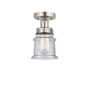 Canton - 1 Light Semi-Flush Mount In Industrial Style-9.25 Inches Tall and 5.25 Inches Wide - 1 of 1