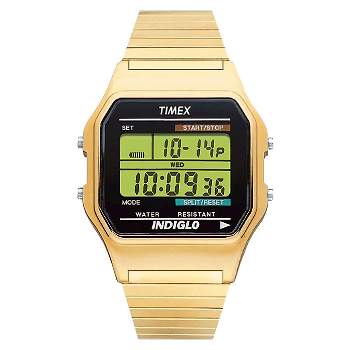 Men's Timex Classic Digital Expansion Band Watch - Gold T786779J