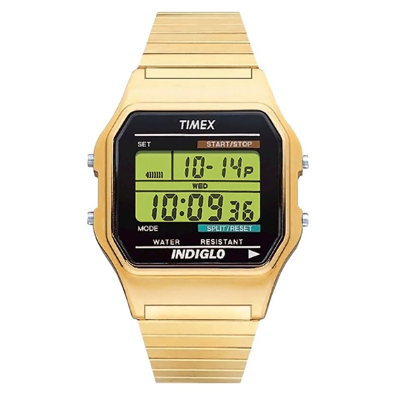 Men's Timex Classic Digital Expansion Band Watch - Gold T786779J, 1 of 4