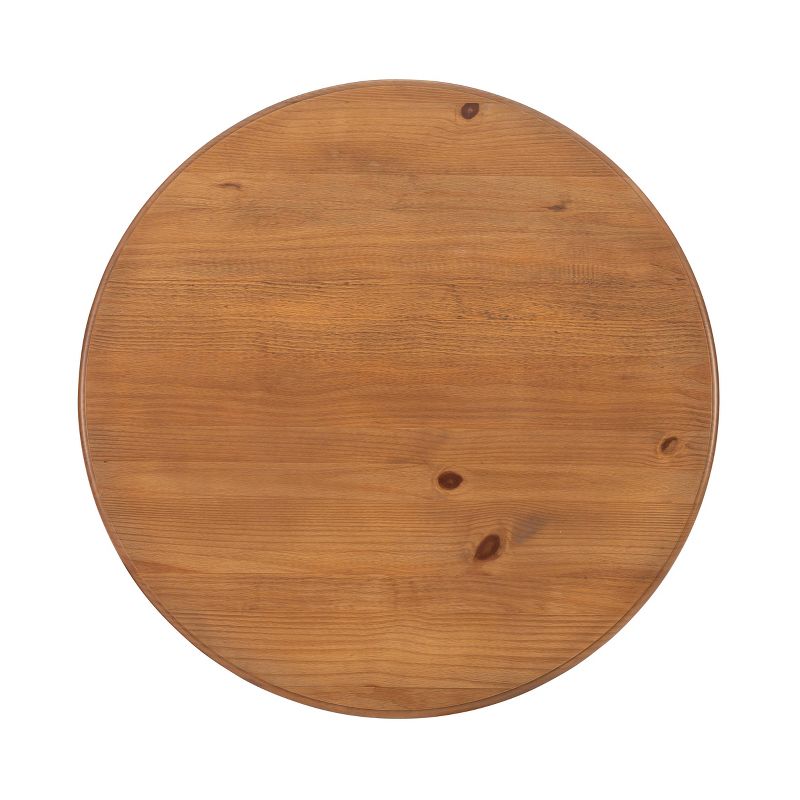 Serena Modern Round Dining Table Natural - Powell, 4 of 13