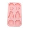 Unique Bargains Candy Moulds 6-Cavity Space Theme Candy Mould Earth Rocket Astronaut Hand Wash 8.9"x5.04"x1.06" 1 Pc - 3 of 4