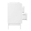 Modway Render 47" MDF and Particleboard Bathroom Vanity Cabinet in White - 3 of 4
