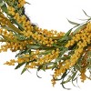 Spring Tillie Pokeberry 24in Wreath w/ Artificial Wild Grasses - 3 of 4