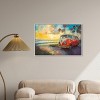 Art Remedy Memories at the Beach Colorful Coastal Wall Art Framed - 2 of 4