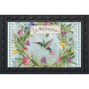 Briarwood Lane Spring Doormat 30x18 Indoor Outdoor Hummingbird Wreath For Spring Doormat - 2 of 4