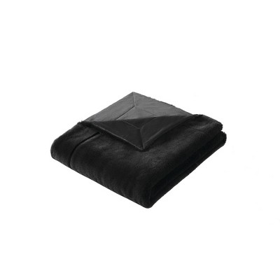 Royal Velvet Faux Rabbit Fur Throw - Thumbnail 3