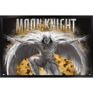 Trends International Marvel Moon Knight - Explosion Framed Wall Poster Prints - 1 of 4