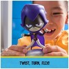 DC Comics Teen Titans Go! Twisty Titans, Raven, Flexible Action Figure, Kids Toys for Boys and Girls 4 and Up - 3 of 4