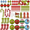 R N' Ds Elf Tree Ornament Set - 67 Pack - 2 of 4