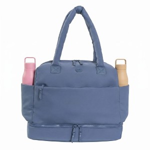 Joan & David The Lainey Sport Nylon Drop Bottom Duffel Bag : Target