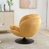 CAVINAS Modern Accent Swivel Chair with Ottoman Rocking Chair Upholstered Sofa Chair for Living Room - 3 of 4