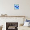 Stupell Industries Blue Crab with Coral Black Framed Giclee Art - 2 of 4